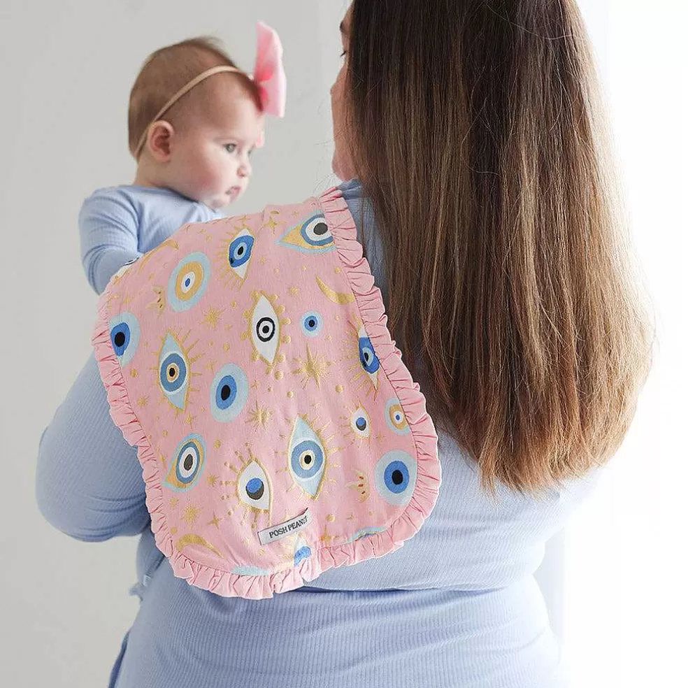 Posh Peanut Burp Cloth Set Best Sale