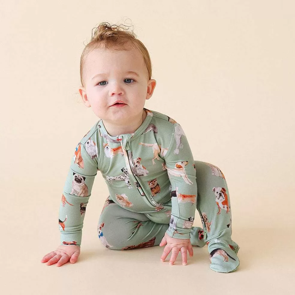 Posh Peanut Footie Zippered One Piece Flash Sale