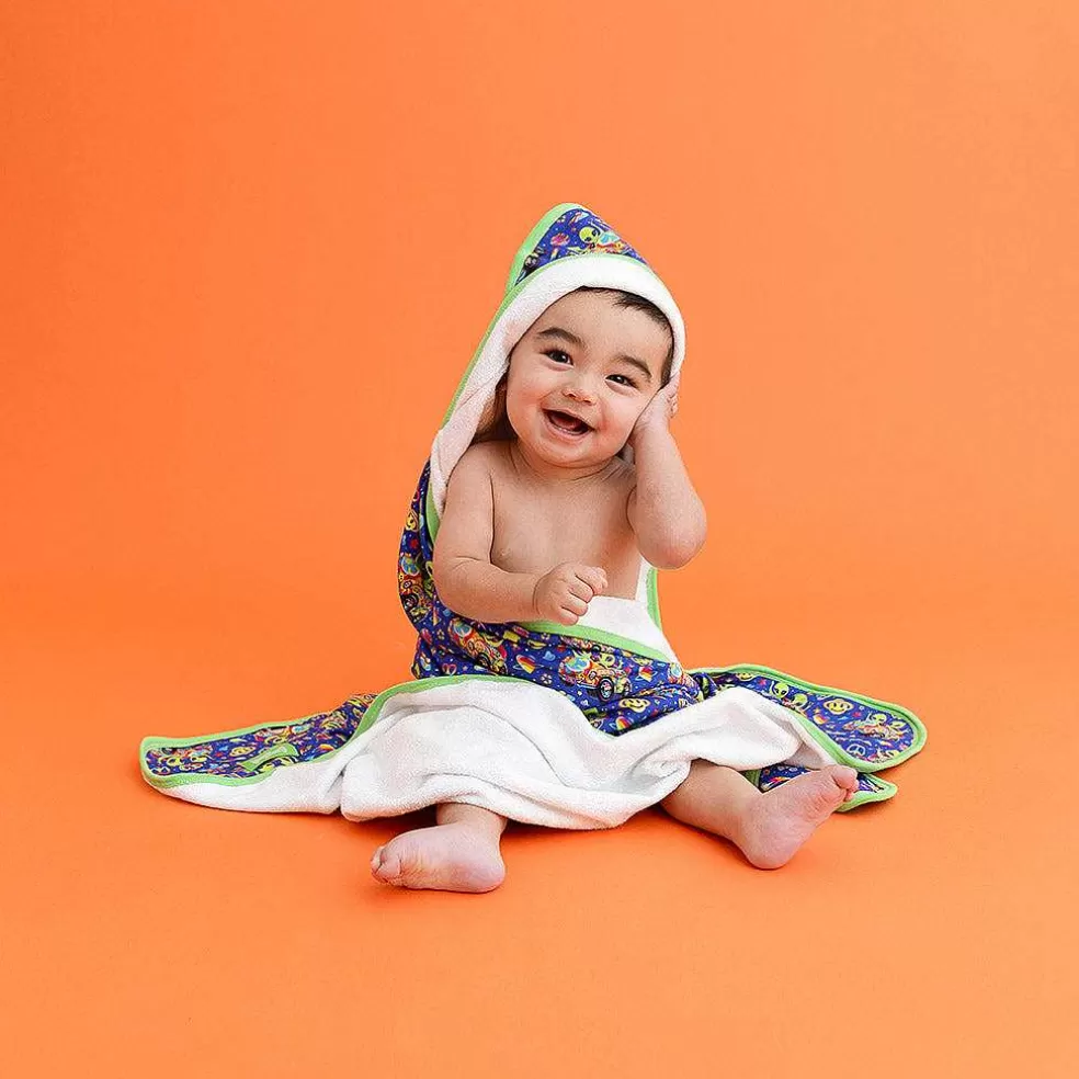 Posh Peanut Hooded Towel New