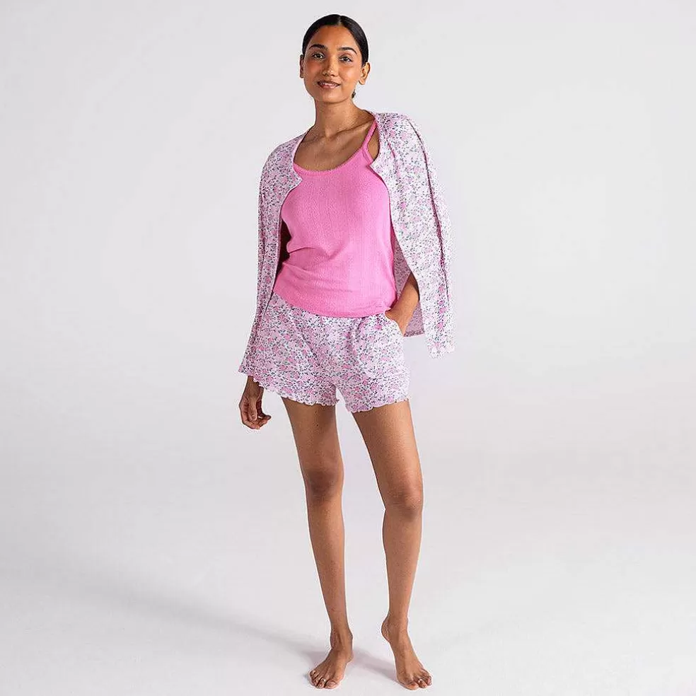 Posh Peanut Pointelle Women'S Cardigan Flash Sale