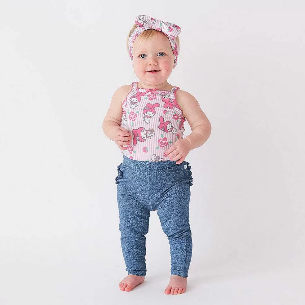 Posh Peanut Ruffled Bum Leggings Cheap