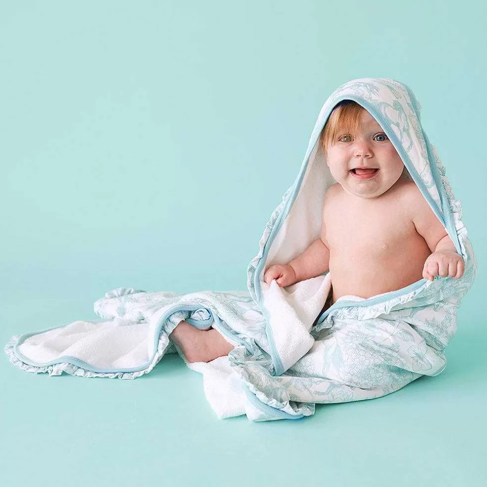 Posh Peanut Ruffled Hooded Towel Discount