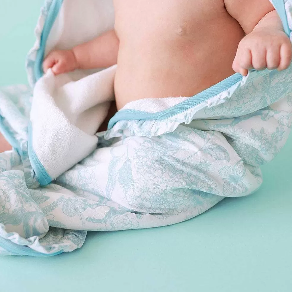 Posh Peanut Ruffled Hooded Towel Discount