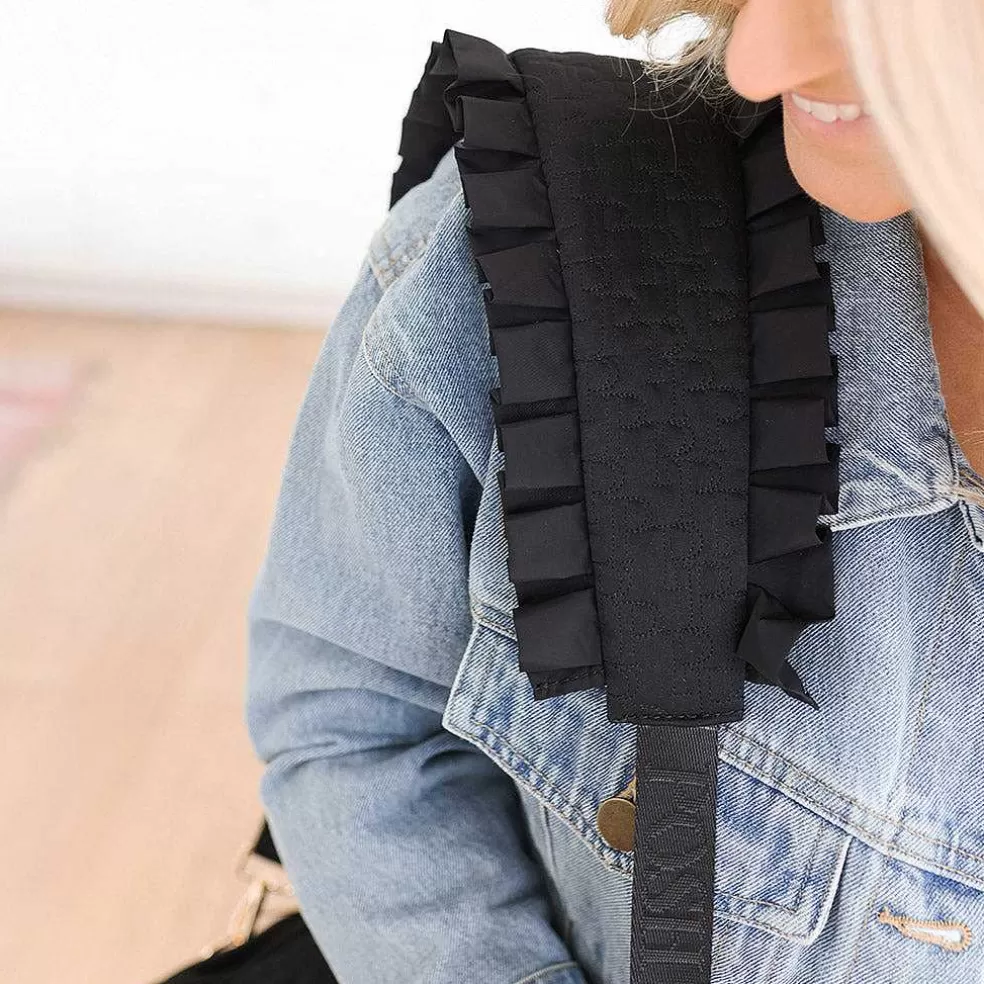 Posh Peanut Ruffled Shoulder Strap Online