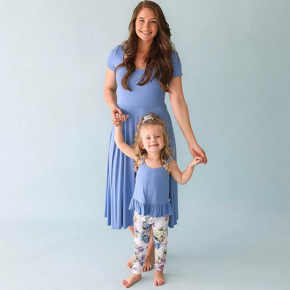 Posh Peanut Ruffled Tank New