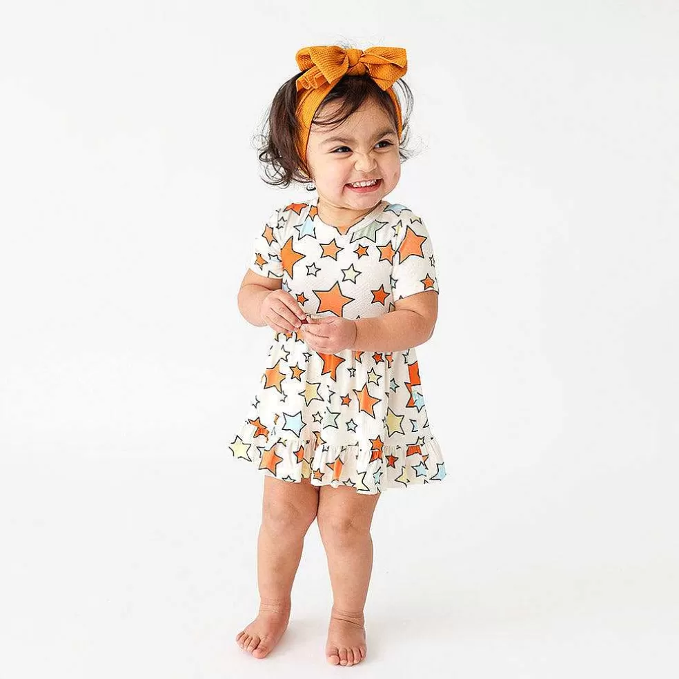 Posh Peanut Ruffled Twirl Bodysuit Dress Store