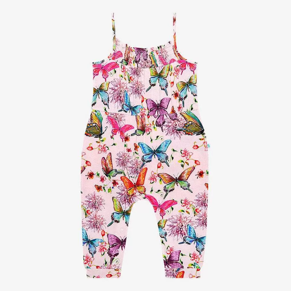 Posh Peanut Sleeveless Smocked Jumpsuit Outlet