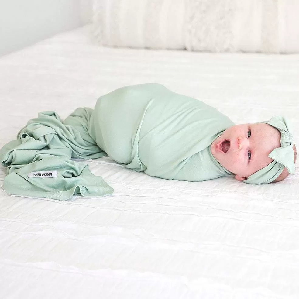 Posh Peanut Swaddle Headband Set Flash Sale