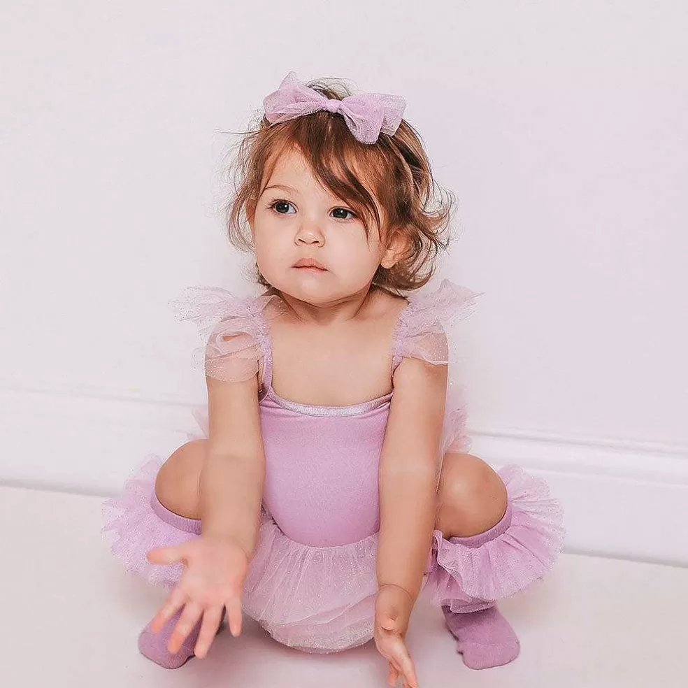 Posh Peanut Tulle Smocked Bodysuit Dress Shop