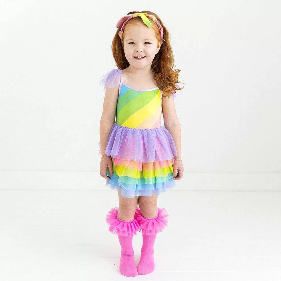 Posh Peanut Tulle Smocked Dress Store