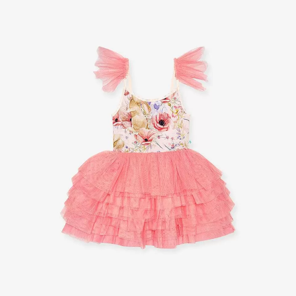 Posh Peanut Tulle Smocked Dress Cheap