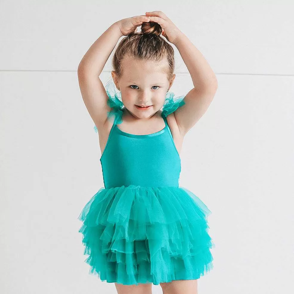 Posh Peanut Tulle Smocked Dress Store