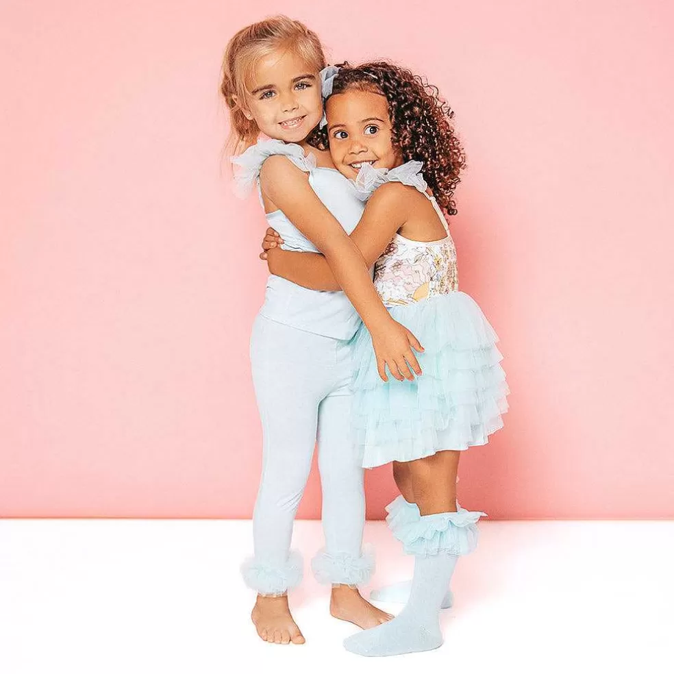 Posh Peanut Tulle Smocked Dress Sale