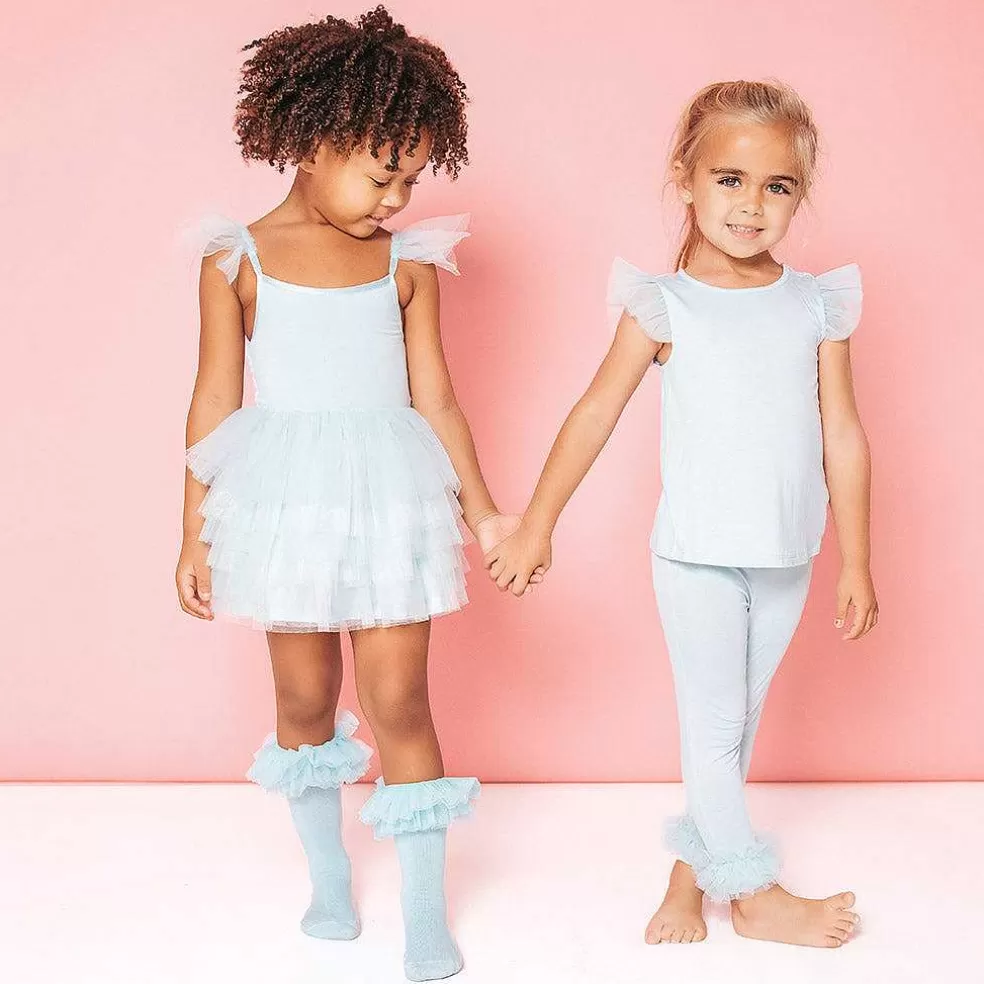 Posh Peanut Tulle Smocked Dress Cheap