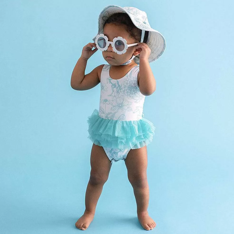 Posh Peanut Tulle Swimsuit New