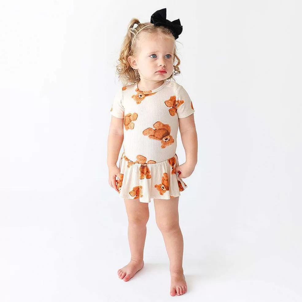 Posh Peanut Twirl Skirt Bodysuit Dress Online