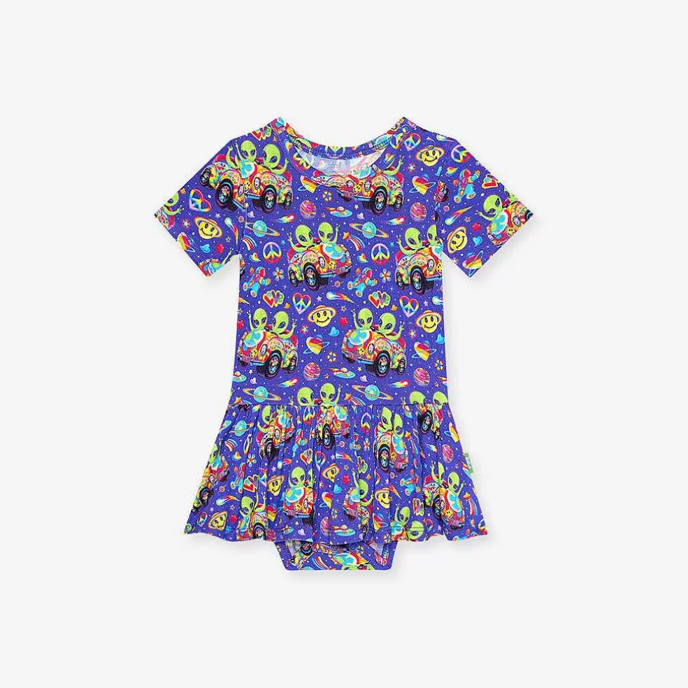Posh Peanut Twirl Skirt Bodysuit Dress Clearance