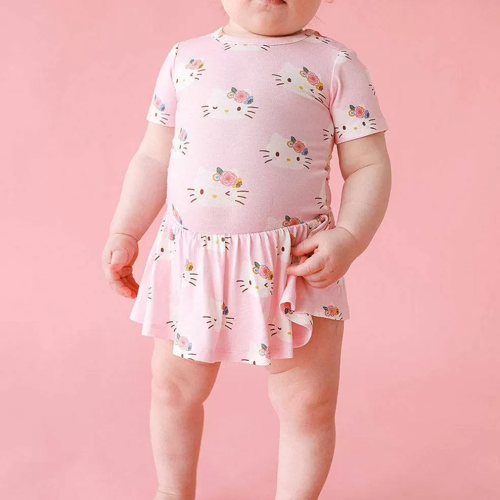 Posh Peanut Twirl Skirt Bodysuit Dress Cheap