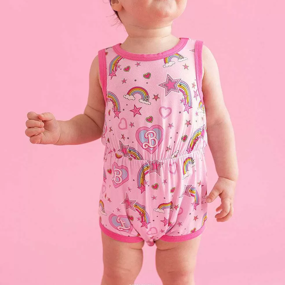 Posh Peanut Varsity Romper New