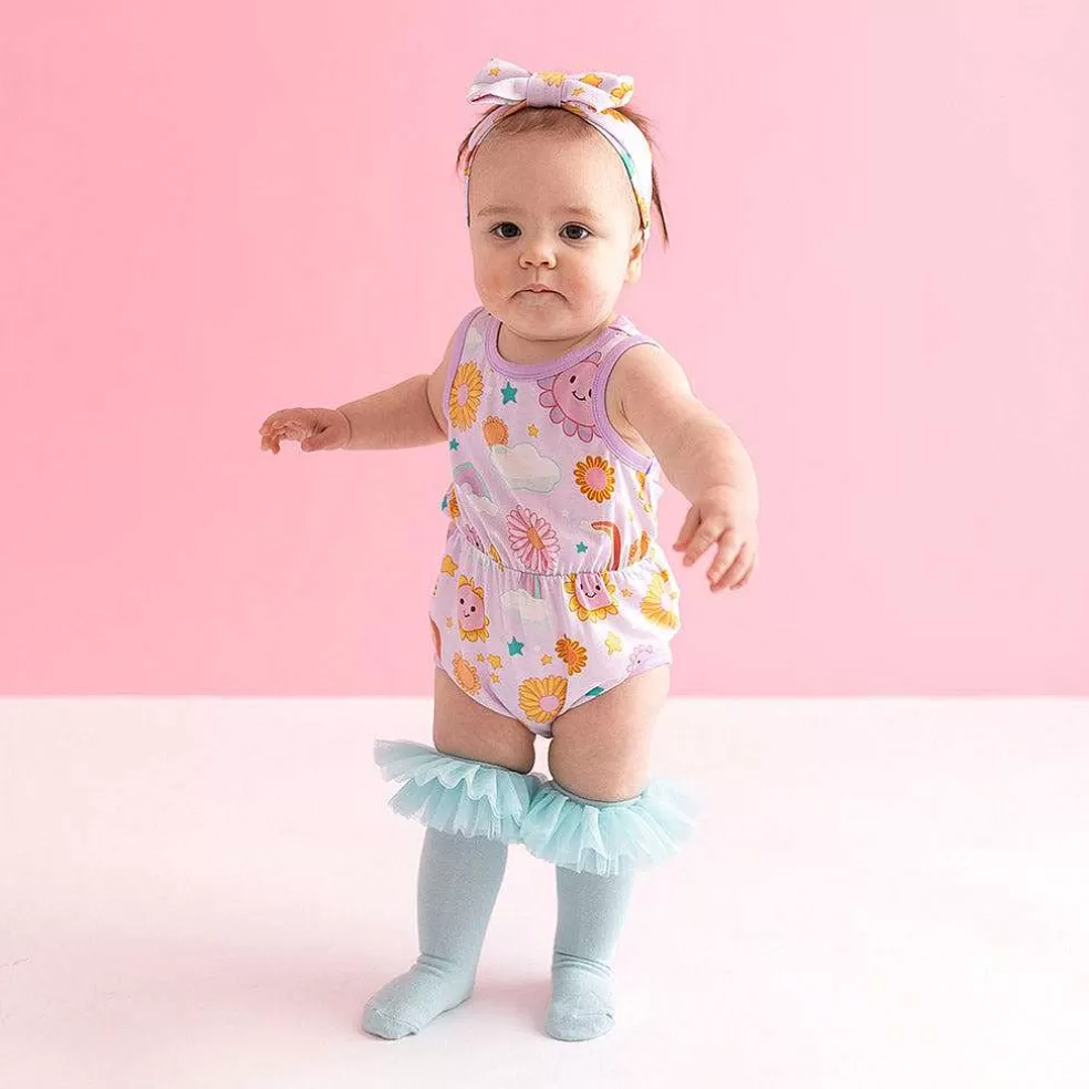 Posh Peanut Varsity Romper Hot