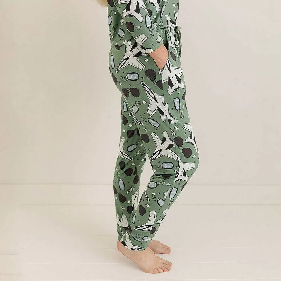 Posh Peanut Women'S Long Sleeve Scoop Loungewear Sale
