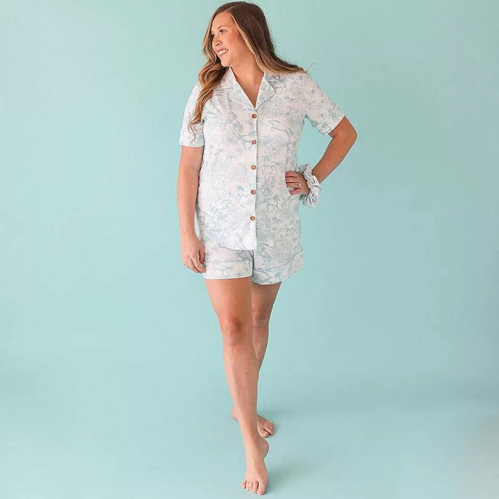 Posh Peanut Women'S Luxe Pajama Short Set Cheap