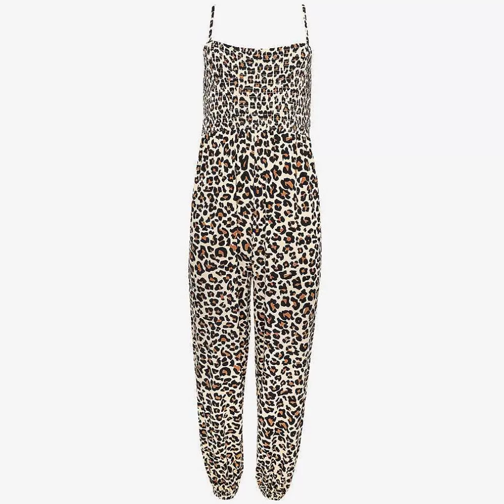 Posh Peanut Women'S Sleeveless Smocked Jumpsuit Sale