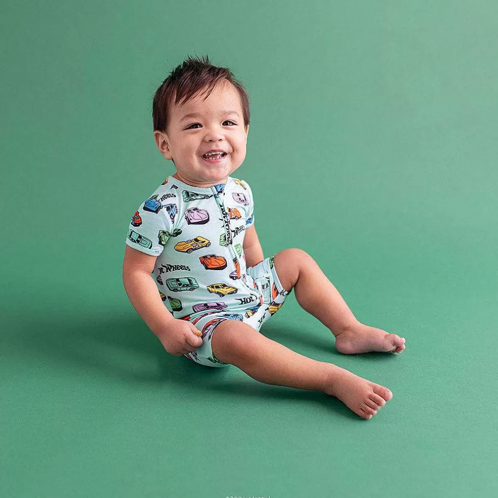 Posh Peanut Zippered Romper Online